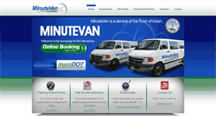 Desktop Screenshot of minutevan.net